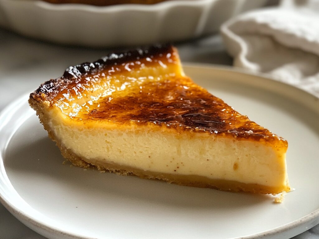 "Caramelize Crème Brûlée with a perfectly golden, crispy sugar crust and creamy custard base."