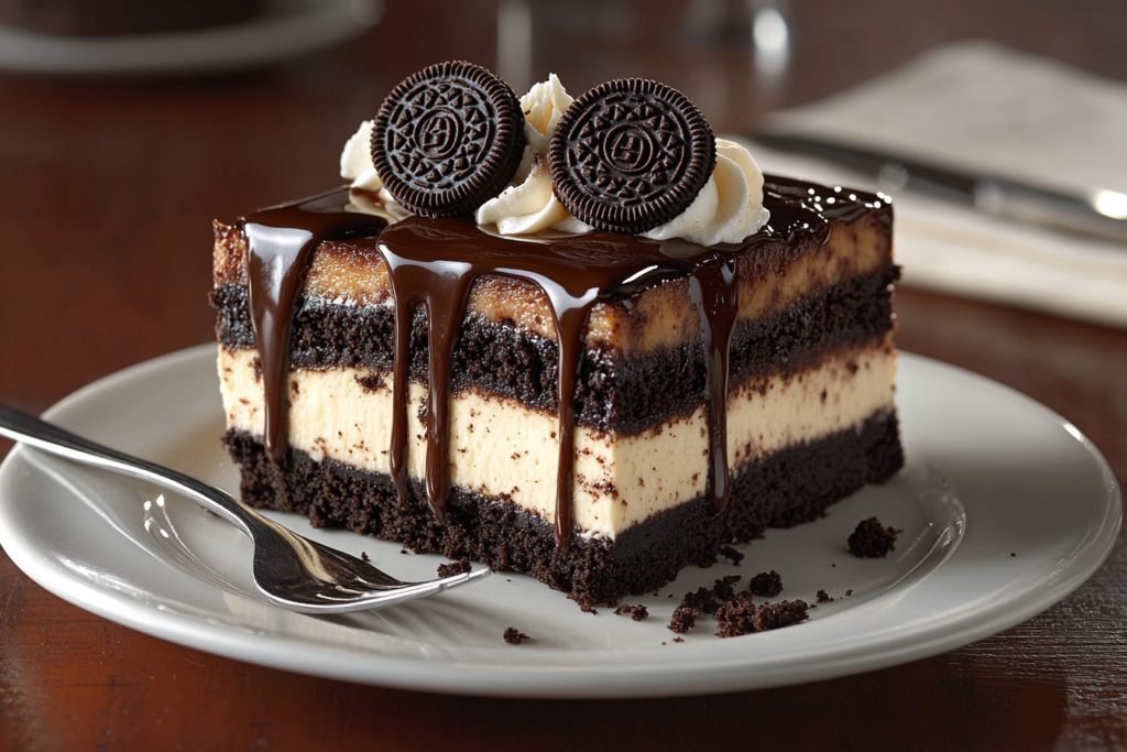 Oreo Dream Extreme Cheesecake from The Cheesecake Factory.